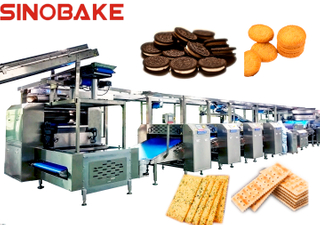 Vollautomatische Produktionslinie für weiche und harte Kekse