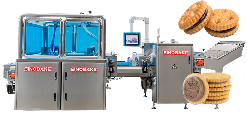 Hohe Produktivitäts -Keks -Sandwich -Maschine -Keks Capper