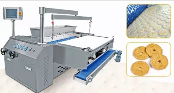 Vollautomatische Keksherstellung des Maschinenrotary -Schneiders Maschine
